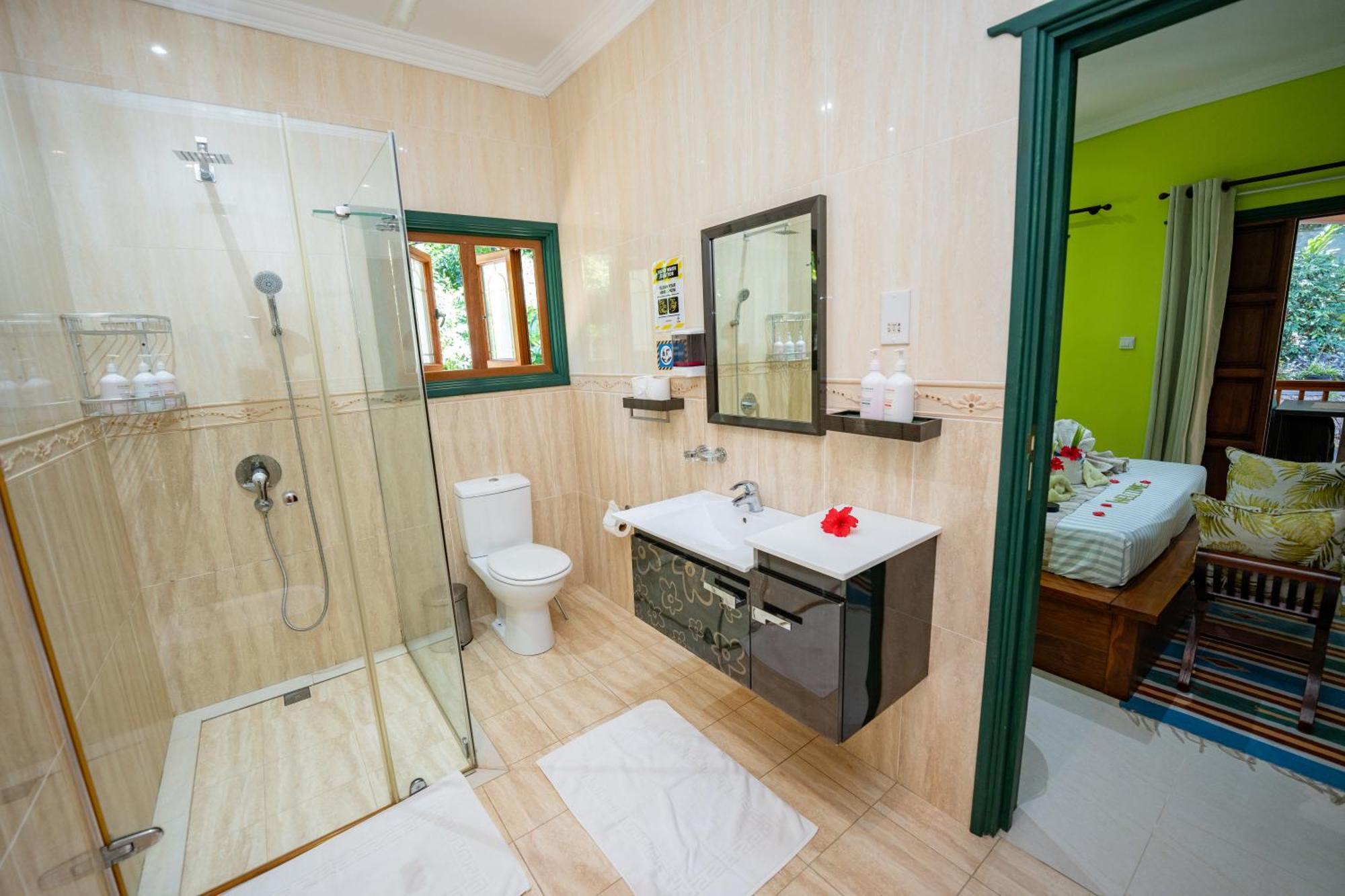 Pension Michel Villa Roche Bois La Digue Kültér fotó
